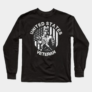 United States Veteran Long Sleeve T-Shirt